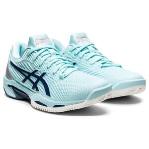 Asics SOLUTION SPEED FF 2 Women Tennis Shoes Clear Blue/Light Indigo size 6.5 B